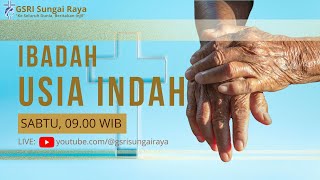 IBADAH KOMISI USIA INDAH  23 November 2024  LIVE STREAMING  KHOTBAH HAKKAINDONESIA [upl. by Marika]