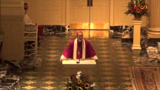 Vespers and Valediction Remarks by BishopElect Robert Barron [upl. by Violette]