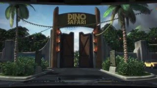 Safari Dino 4D  Terra Botanica [upl. by Iretak130]