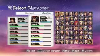 Samurai Warriors 4II  All Character DLC Weapon PC [upl. by Nazay]