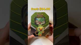 Rillaboom Pokemon Card Tin Opening [upl. by Erich]