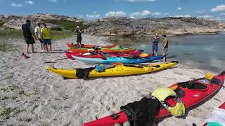 Kayak camping tour  2 days Grebbestad [upl. by Goerke767]