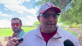 Arizona Cardinals LB Coach Talks Pass Rush [upl. by Oahc156]