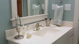 How to Clean a Bathroom Sink and Countertop [upl. by Enitselec]