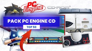 PACK ROM PC ENGINE CD NEC  Top 50 avec Tuto roms pcenginecd [upl. by Hutton]