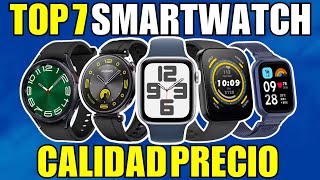 Los 7 MEJORES SMARTWATCH CALIDAD PRECIO De 2024  TOP 7 RELOJES INTELIGENTES BARATOS [upl. by Linsk]