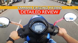 2024 Yamaha Fascino 🔥 125 E20 Hybrid Full Detailed Review With Price Features amp Riding Experience [upl. by Anilegnave]