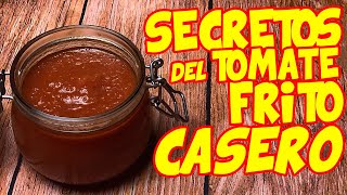 Como hacer TOMATE FRITO CASERO muy ROJO  TRUCOS Y SECRETOS [upl. by Jeth283]