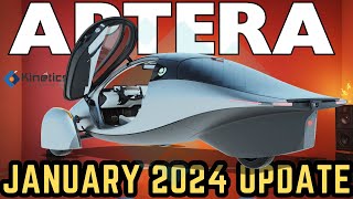 Aptera January 2024 UPDATE  What About Production [upl. by Etiam]