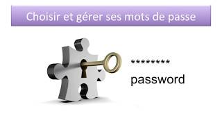 Sécurité informatique 3 ème partie Gerer les mots de passe [upl. by Arhat]