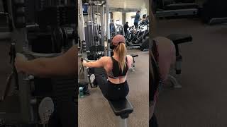 Seated Cable WIDEGrip Row mid back amp posture muscles [upl. by Amein]