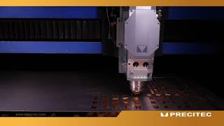 Precitec laser head for SONGU machine  ProCutter Zoom 20 [upl. by Ahsercel]