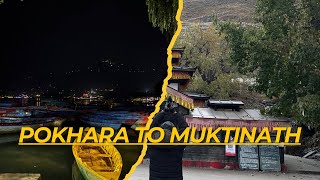 POKHARA TO MUKTINATH TEMPLE Adventurer journey [upl. by Philippe]