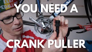 How To Remove a Crank from a Square Taper Bottom Bracket [upl. by Eolanda629]