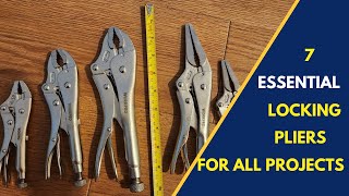 7 Essential Types of Locking Pliers MUST HAVE [upl. by Eiramannod498]