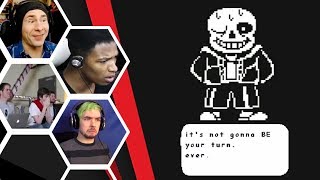 Lets Players Reaction To Sans His Special Attack  Undertale Genocide [upl. by Elvyn]