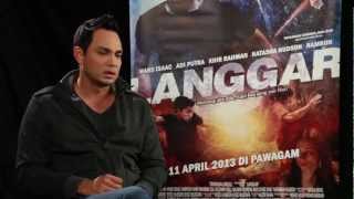 Special Interview Hans Isaac  LANGGAR In Cinemas 11 APRIL 2013 [upl. by Inram727]