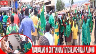 MAANDAMANO ya CCM Tunduma YATIKISIKA Uchukuaji wa FOMU za WAGOMBEA [upl. by Aspia]