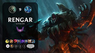 Rengar Jungle vs Gwen  KR Master Patch 143 [upl. by Rolph]