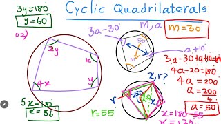 Cyclic Quadrilateral🟡💠 Circle Theorems Corresponding Angles🤝 Supplementary Angles 🔼 Magnitude1️⃣ [upl. by Ambie]