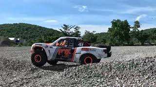 Traxxas Unlimited Dessert Racer 4x4 Scale 17 [upl. by Arlie662]