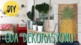 Yaz için Dekorasyon Fikirleri  KENDİN YAP  DIY Summer Decoration Ideas [upl. by Rehtaeh]