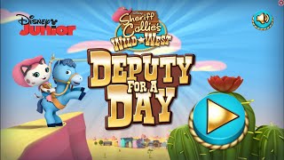 Howdy Partner Join Sheriff Callies Wild West Deputy for a Day From Disney Junior [upl. by Ardnasxela]