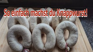 „Hausgemachte Knappwurst Traditionelles Rezept für den perfekten Genuss“ [upl. by Einal]