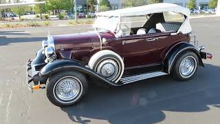 1973 Glassic Convertible 1931 Phaeton Model A Replica [upl. by Jablon]