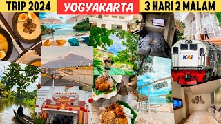 Trip Jogja 2024 Hemat Singkat 3 Hari 2 Malam  3 Hotel 2 Transportasi amp Banyak Kuliner [upl. by Ahsienaj]