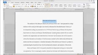 Using Headings and Subheadings in APA Formatting [upl. by Nilhtac]