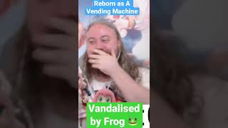 🐸 Vandalized by FROGS Worst ISEKAI LIFE EVER Reborn as a Vending Machine Episode 1 Reaction shorts [upl. by Urata810]