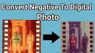 convert Negative to professional photo Easily [upl. by Milah576]