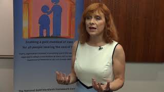 The importance of end of life care  Dr Sarah Jarvis Clinical Director Patient Information [upl. by Anerres]