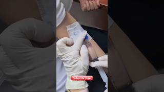 How to give injection in cannula easily at home 🩺 education home practice mbbs shorts hospital [upl. by Repmek]