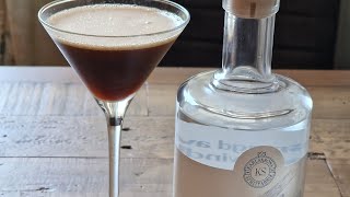 Espresso martini on Karlskrona Spritfabriken Navy Gin [upl. by Ahsenauj]