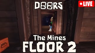 🔴 Roblox Live 🔴  Doors Floor 2  Playing with Viewers  Beating Floor 2  Friending Everyone [upl. by Caspar577]