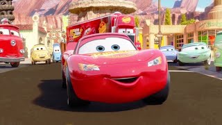 Cars 3  McQueen Accident Scene in Hindi [upl. by Oletta86]