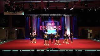 32 Twisters Cheer Elite Junior Teal J3  Nordic Cheer Challenge 2022 [upl. by Reggy]