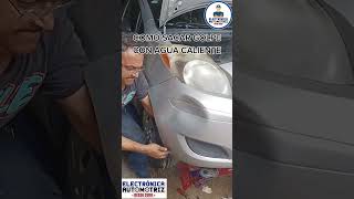 COMO SACAR GOLPES CON AGUA mecanicoautomotriz seguridad aprendemecanica mecanicaautomo [upl. by Tasia]