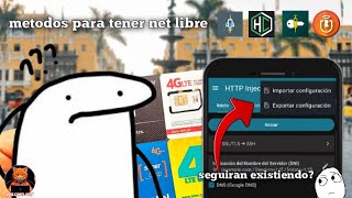 métodos para tener net libre  seguirán existiendo parte 1 [upl. by Vasyuta]