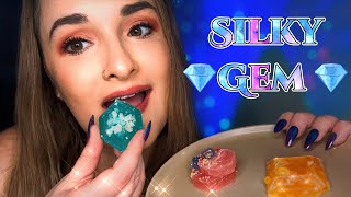 ASMR Edible Crystal Candy Review 💎 Satisfying Crunch Tapping amp Mouth Sounds  Trying Viral Treats [upl. by Nauj58]