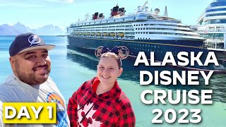 Disney Cruise Alaska 2023 EMBARKATION DAY Disney Wonder Cruise Vlog 1 Disney Cruise Vlog 2023 [upl. by Vidda657]