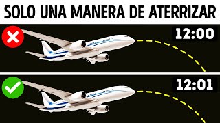 Cómo los pilotos saben exactamente cuándo comenzar a aterrizar [upl. by Batista271]