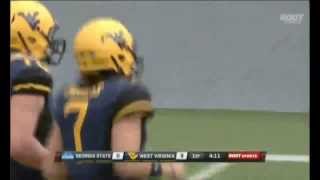 Ford Childress  1st WVU Touchdown Pass 2013 [upl. by Lib]