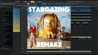 STARGAZING  Travis Scott  Remake On FL Studio 99 🔥 [upl. by Fates362]