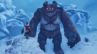 Praey For The Gods  Yeti Colossus Boss Fight [upl. by Gehman688]