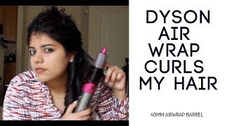 DYSON AIRWRAP CURLS MY HAIR [upl. by Jeanine]