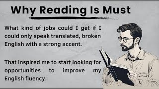 Why Reading Is Must  Improve Your English  Learn English  Shorts Story Level 1 [upl. by Nesnaj256]