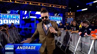 Andrade Entrance  WWE SmackDown September 06 2024 [upl. by Asylem]